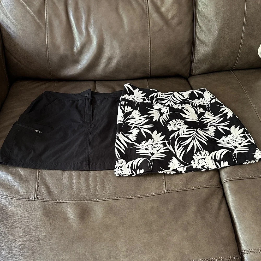 32 Degrees/S and Co Black and White Golf/Tennis Skort Bundle - Picture 1 of 7